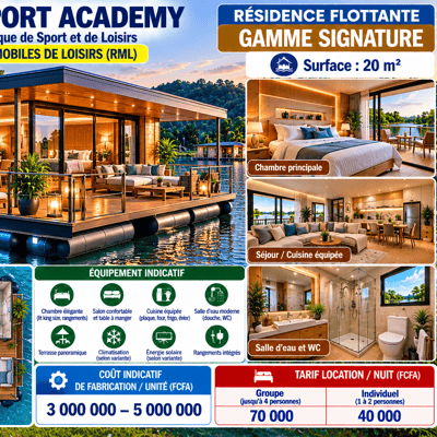Residence flottante signature brochure ifpac